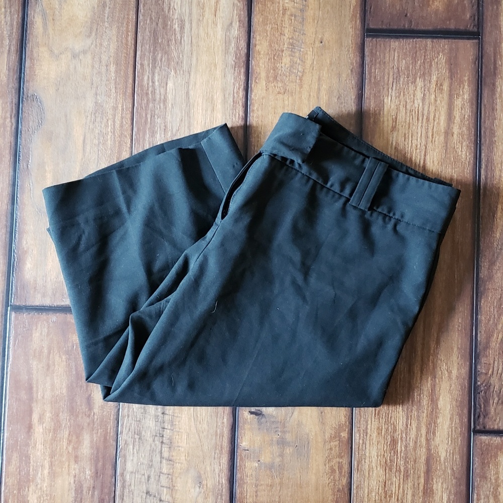 Black knee length dress bermudas
